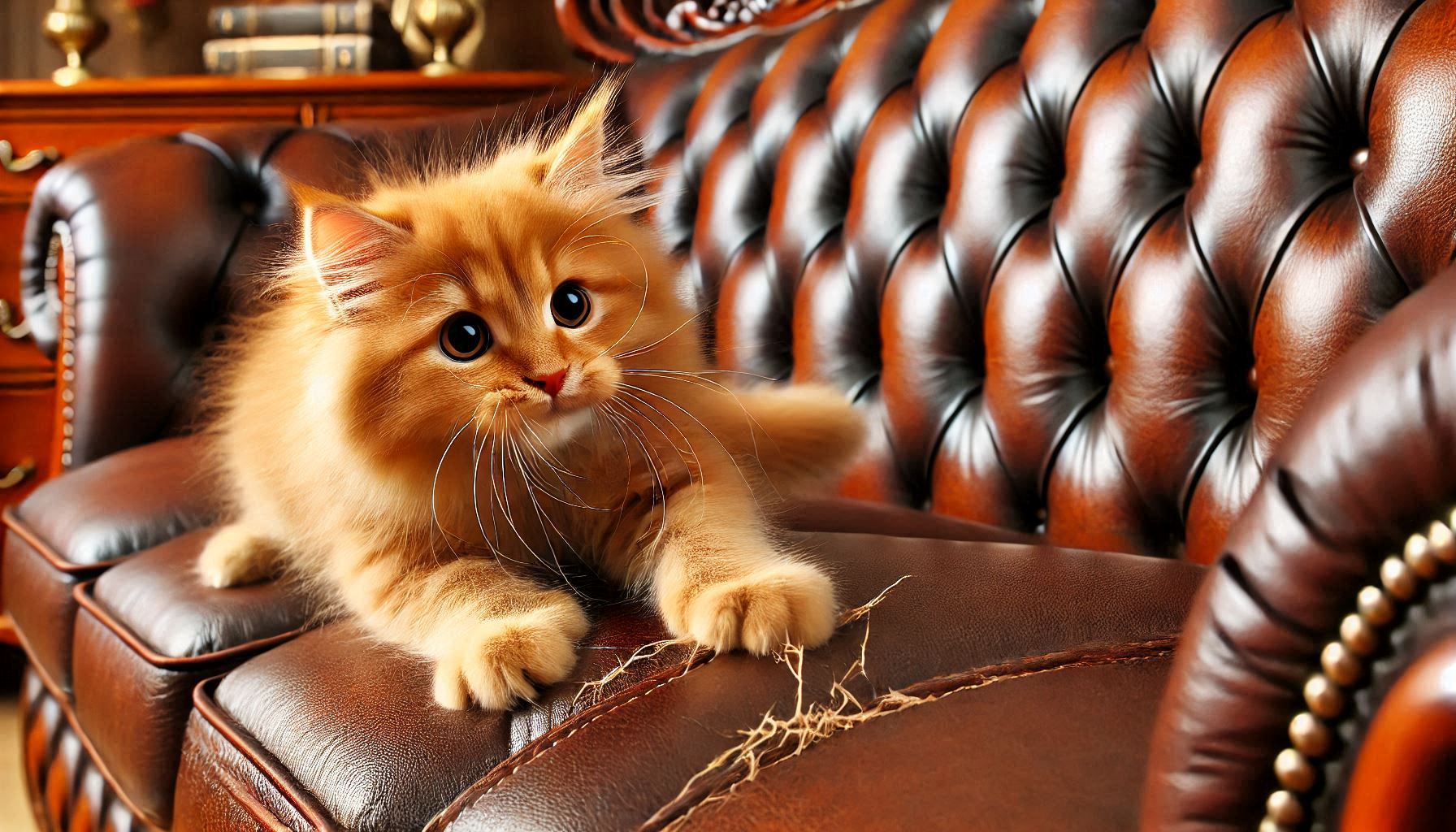 Discover effective tips and tricks on how to protect your leather sofa from cats and keep your furniture scratch-free!