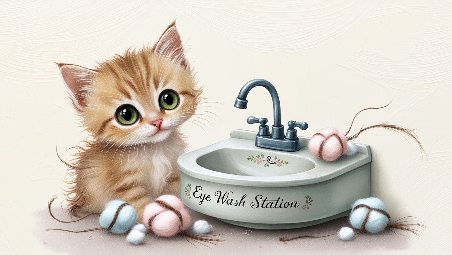 eye wash for kittens