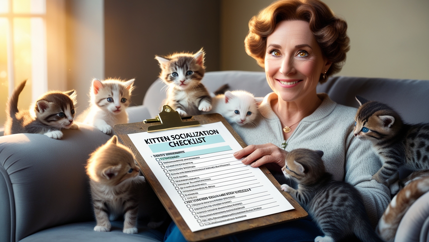 Kitten Socialization Checklist: A Step-by-Step Guide