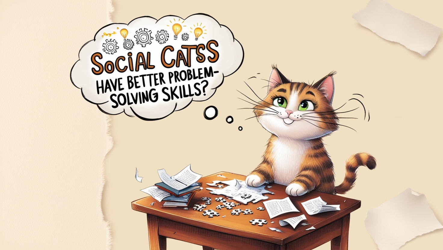 Discover how social cats develop exceptional problem-solving skills. Explore the cognitive abilities, social intelligence, and unique mental strategies of felines in our comprehensive guide.